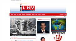 Desktop Screenshot of lhvnews.com